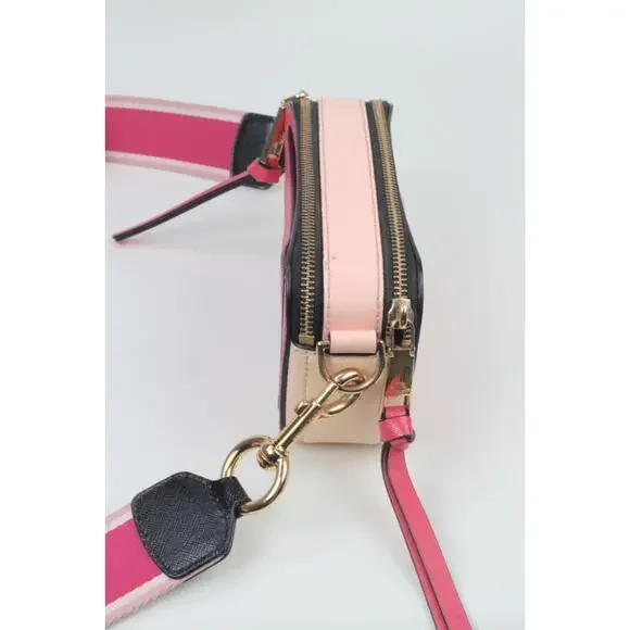 Marc Jacobs Snapshot Colorblock Saffiano Leather Small Camera Crossbody Bag